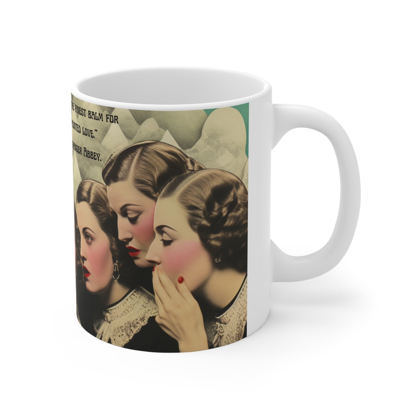 Jane Austen 'Northanger Abbey' Quote Mug - The Ideal Companion for Book Lovers and Beverage Enthusiasts