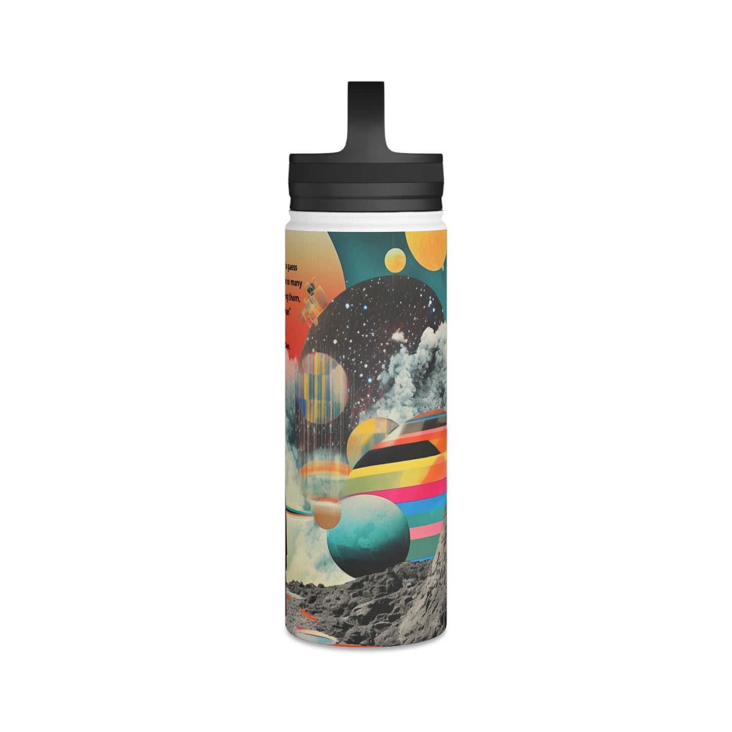 Virginia Woolf Inspired Stainless Steel Water Bottle | Unveiling the Voice of Women