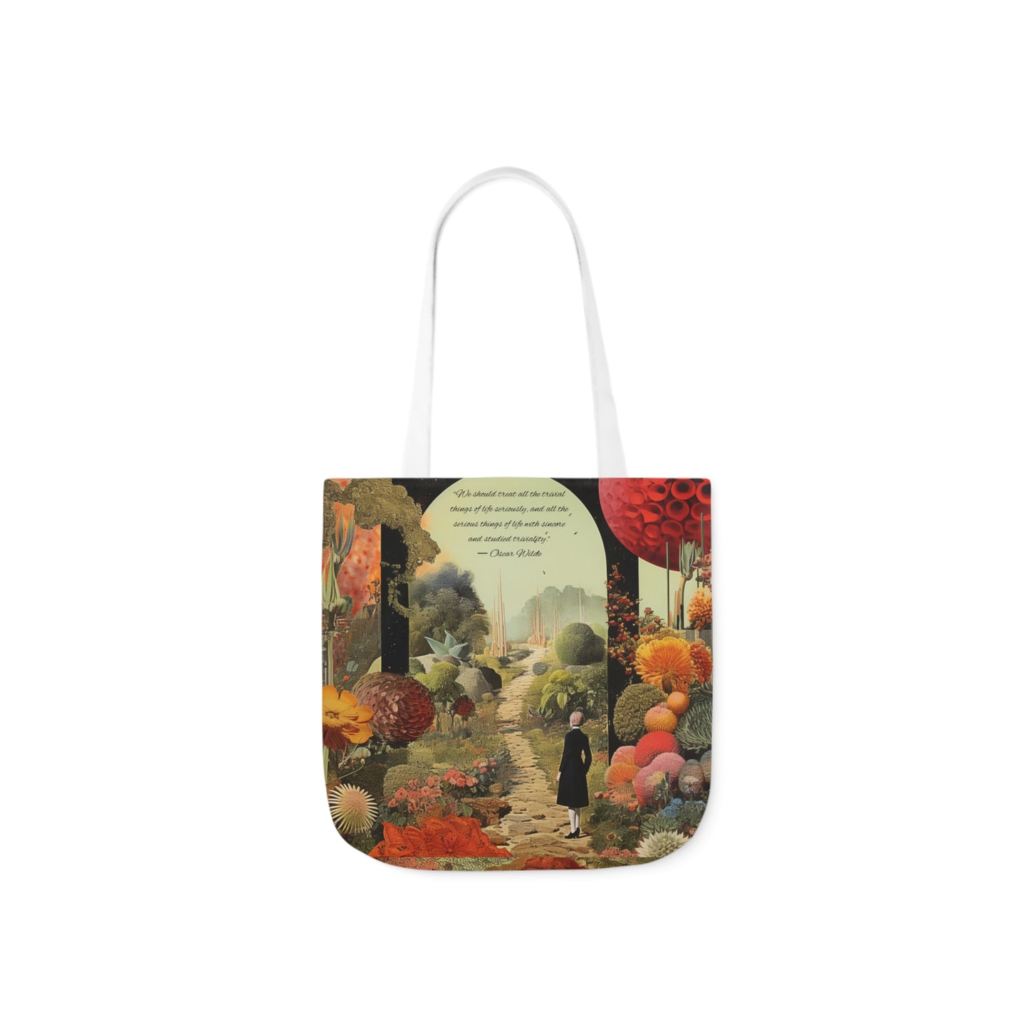 "Trivial things" Oscar Wilde Quote, Tote Bag