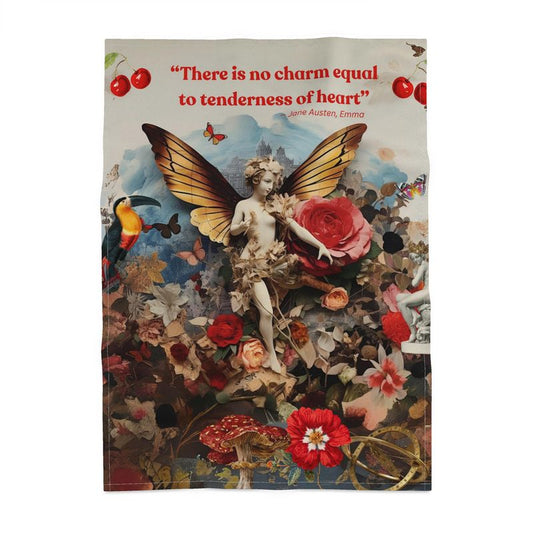 Jane Austen — “Tenderness of Heart” Tea Towel