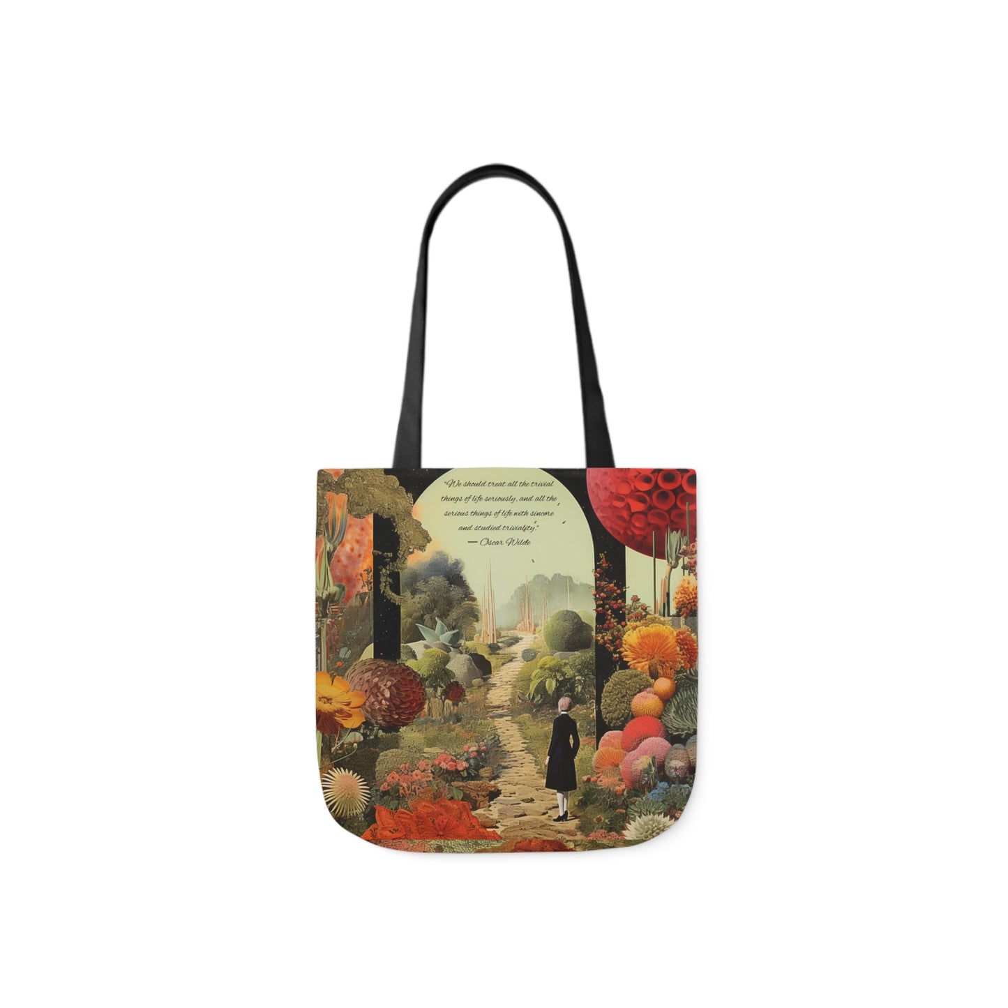 "Trivial things" Oscar Wilde Quote, Tote Bag