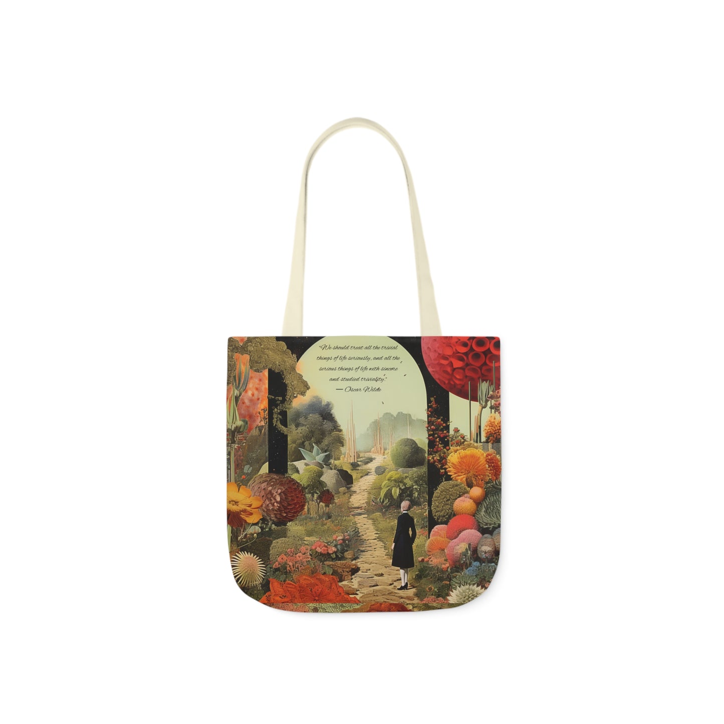 "Trivial things" Oscar Wilde Quote, Tote Bag