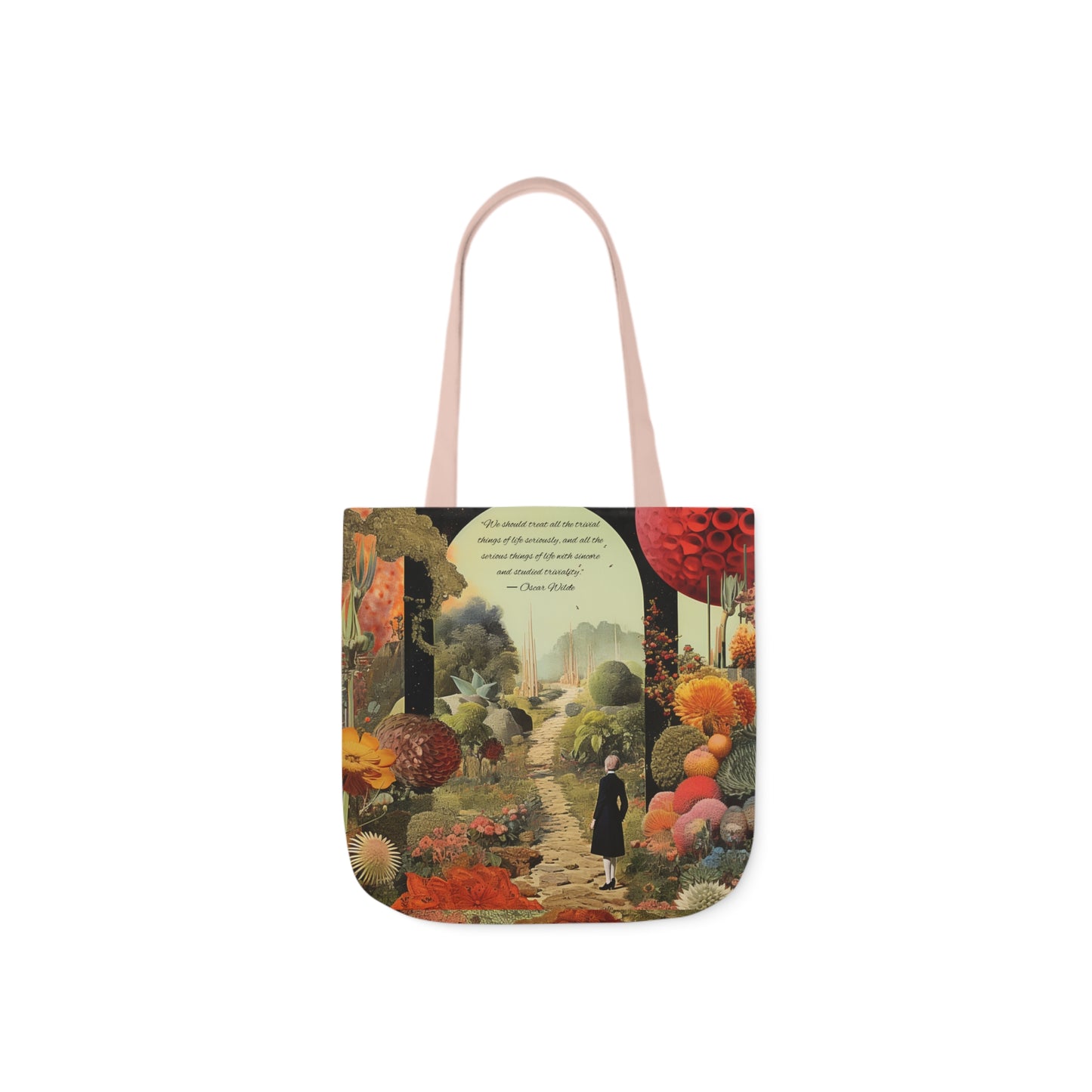 "Trivial things" Oscar Wilde Quote, Tote Bag