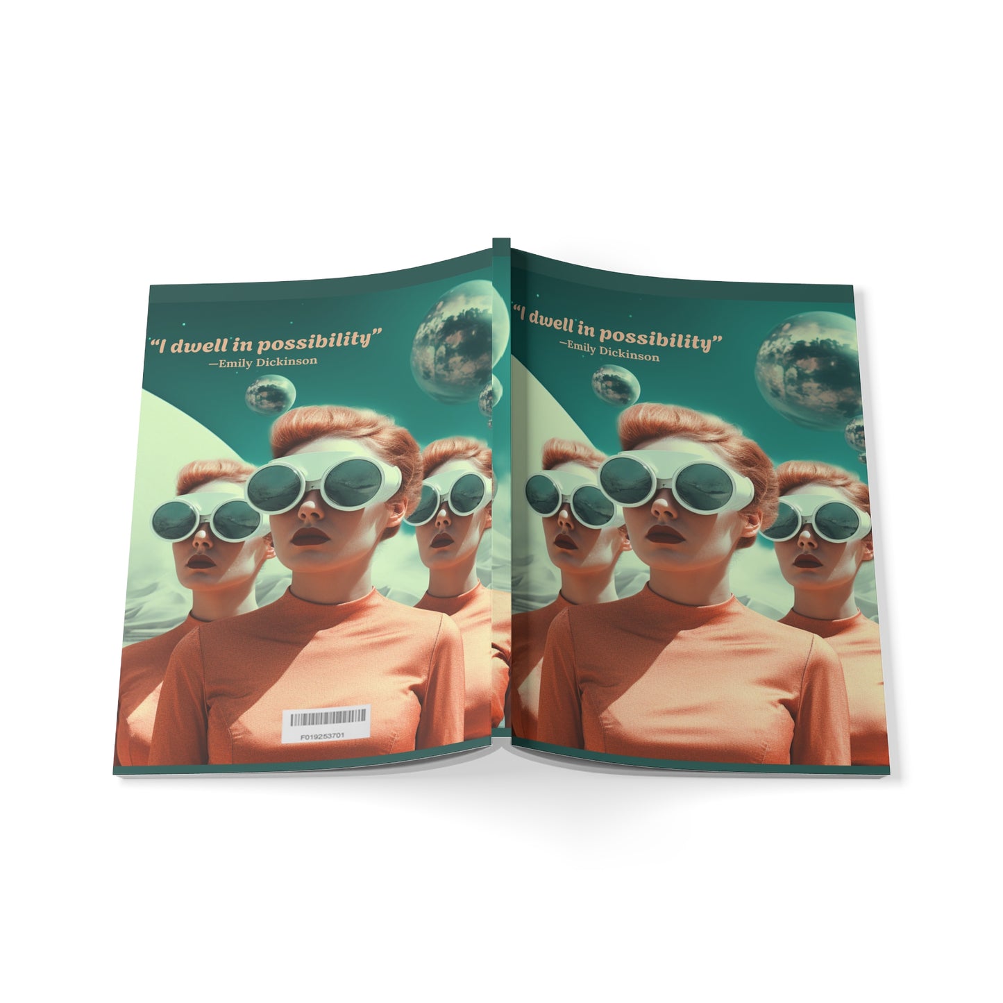 Notebook – “I dwell in Possibility.” | Emily Dickinson Quote Journal