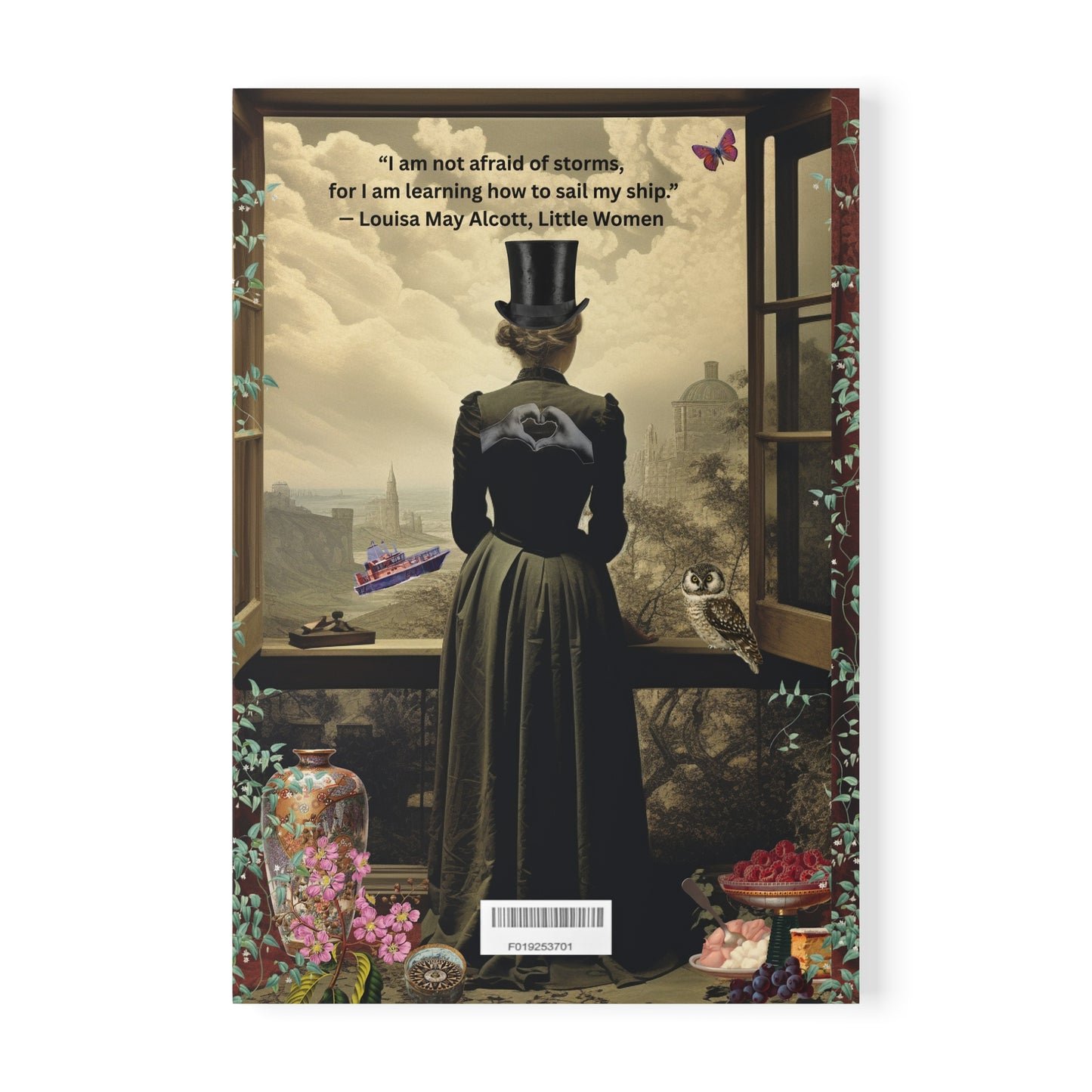 Louisa May Alcott Quote Softcover Notebook