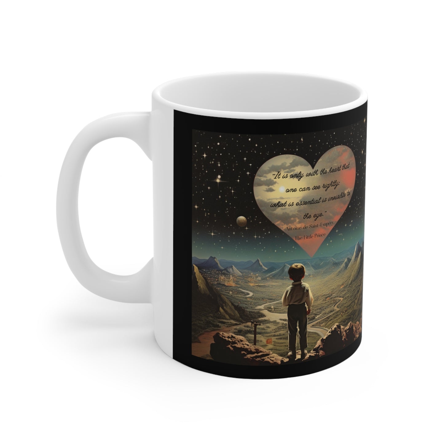 The Little  Prince Quote Coffee Mug
