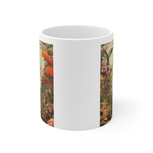 Freedom Spirit Ceramic Mug - Charlotte Bronte's Jane Eyre Inspiration.