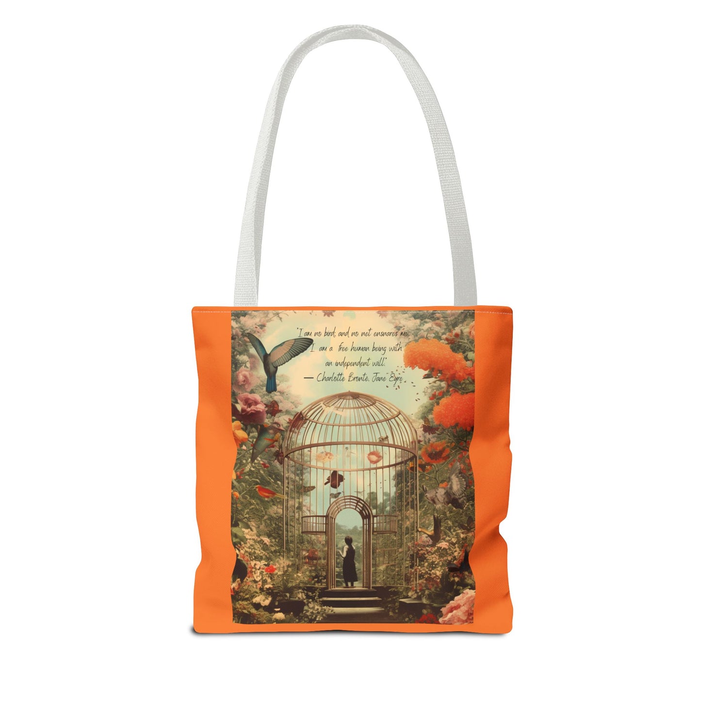“I Am No Bird” – Charlotte Brontë Tote Bag