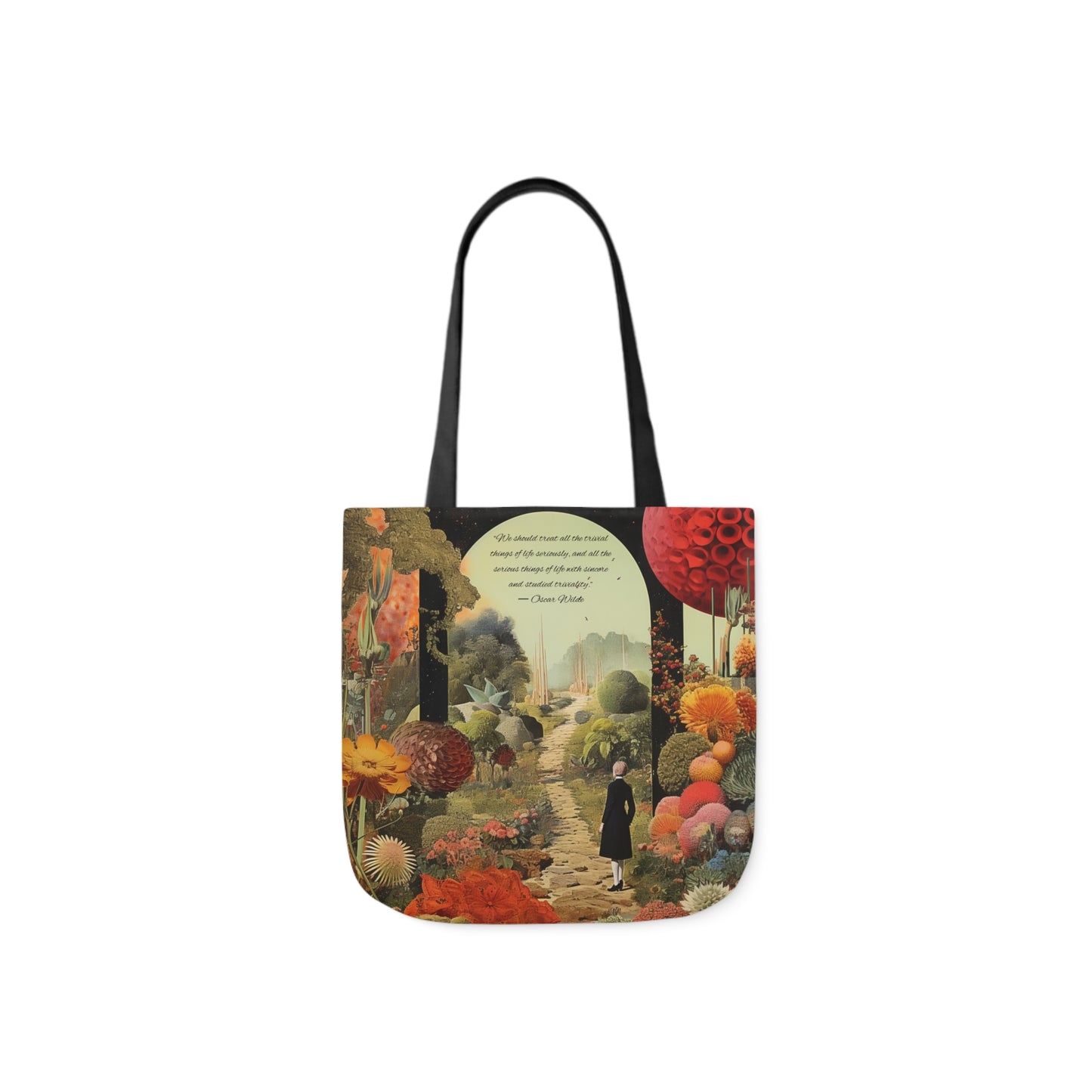 "Trivial things" Oscar Wilde Quote,  Tote Bag