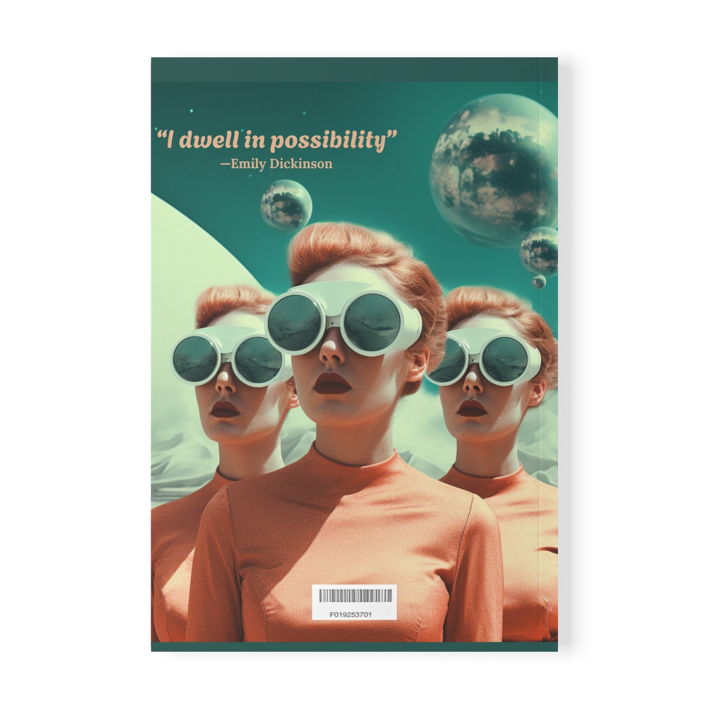 Notebook – “I dwell in Possibility.” | Emily Dickinson Quote Journal