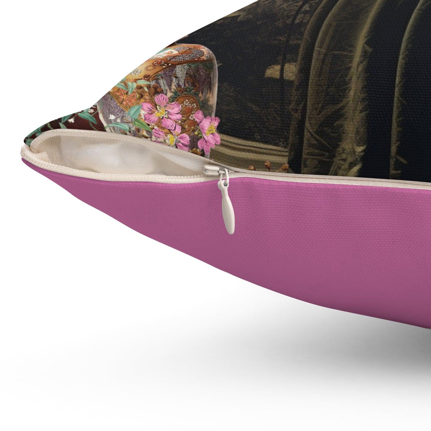 “I Am Not Afraid of Storms” – Louisa May Alcott Quote Cushion | Literary Home Décor for Courage & Growth